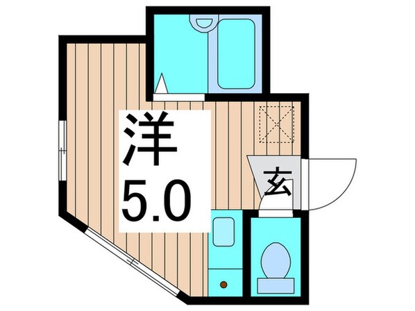 コスモス２０の物件間取画像